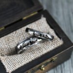 Simply Meant To Be Rings, Simply Meant To Be Wedding Bands, Black Wedding Bands