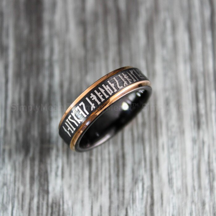 Mandalorian Wedding Rings, Star Wars Wedding Rings, Mandalorian Jewelry, Mandalorian Ring - Image 1