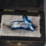 Zelda Wedding Rings, Legend of Zelda Wedding Rings, Zelda Jewelry, Gamer Rings - Image 4