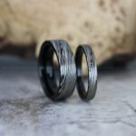 Damascus Steel Ring, Damascus Steel Wedding Band, Damascus Steel Wedding Ring