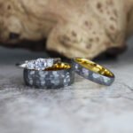 Hammered Wedding Bands, Hammered Rings, Hammered Wedding Rings, Silver Wedding Bands