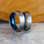 Hammered Wedding Band, Hammered Ring, Hammered Wedding Ring - Image 4