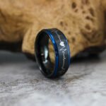 Heartbeat Ring, Heartbeat Wedding Band, Heartbeat Wedding Ring - Image 5