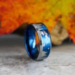 Wolf Ring, Mountain Scape Ring, Bear Ring, Forest Ring, Hunting Jewelry