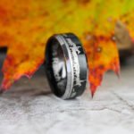 Cattle Rancher Ring, Rancher Wedding Band, Cowboys Wedding Band, Cowboys Jewelry
