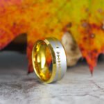 Baseball Ring, Baseball Jewelry, Baseball Stitch Wedding Band