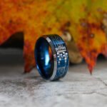 Circuit Board Ring, Gamer Ring, Circuit Board Wedding Band, PC Board Ring