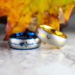 Heartbeat Ring, Heartbeat Wedding Ring, Heartbeat Wedding Ring - Image 5