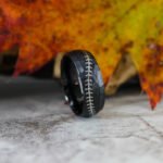 Baseball Ring, Baseball Jewelry, Baseball Stitch Wedding Band