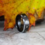 Ace Of Spades Ring, Ace of Spades Wedding Band, Gaming Wedding Band, Poker Ring