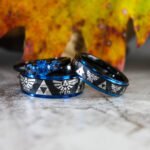 Zelda Wedding Rings, Legend of Zelda Wedding Rings, Zelda Jewelry, Gamer Rings