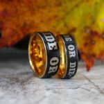 Ride or Die Rings, Ride or Die Wedding Rings, Ride or Die Wedding Bands - Image 4