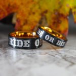 Ride or Die Rings, Ride or Die Wedding Rings, Ride or Die Wedding Bands - Image 5