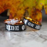 Ride or Die Rings, Ride or Die Wedding Rings, Ride or Die Wedding Bands