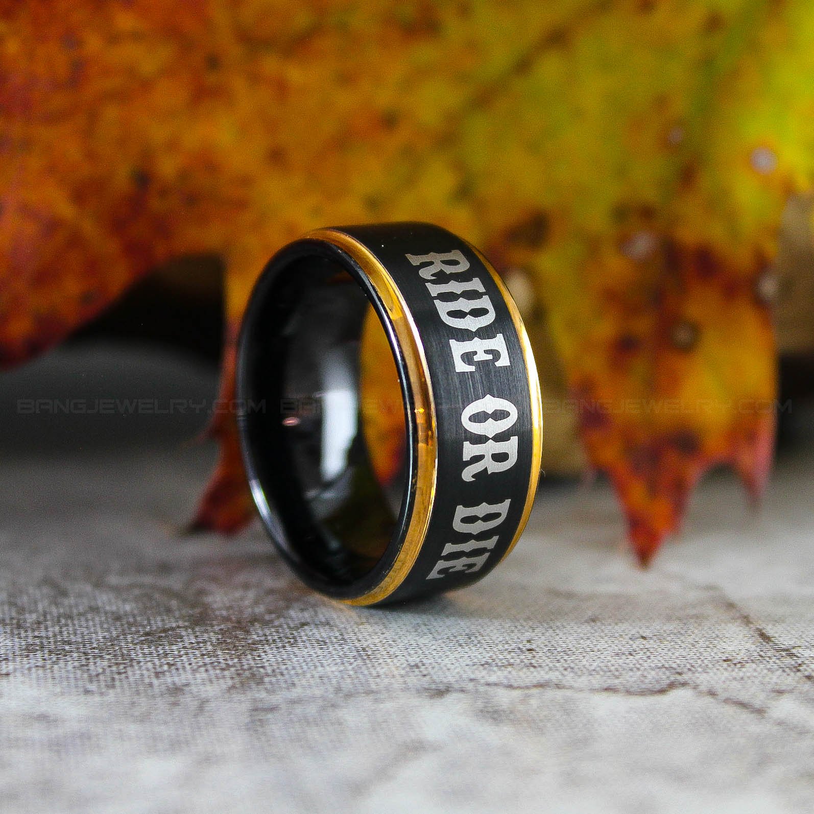 IMG_3023 Ride or Die Ring, Ride or Die Wedding Ring, Ride or Die Wedding Band - Image 1