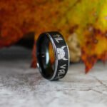 Runes Rings, Til Valhalla Rings, Til Valhalla Wedding Bands, Nordic Runes Rings - Image 4