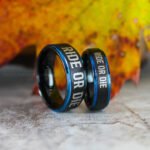 Ride or Die Ring, Ride or Die Wedding Ring, Ride or Die Wedding Band - Image 3