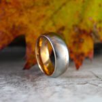 Baseball Ring, Baseball Jewelry, Baseball Stitch Wedding Band