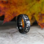 Klingon Ring, Star Trek Wedding Ring, Starfleet  Wedding Ring, Starfleet Jewelry, Star Trek Ring
