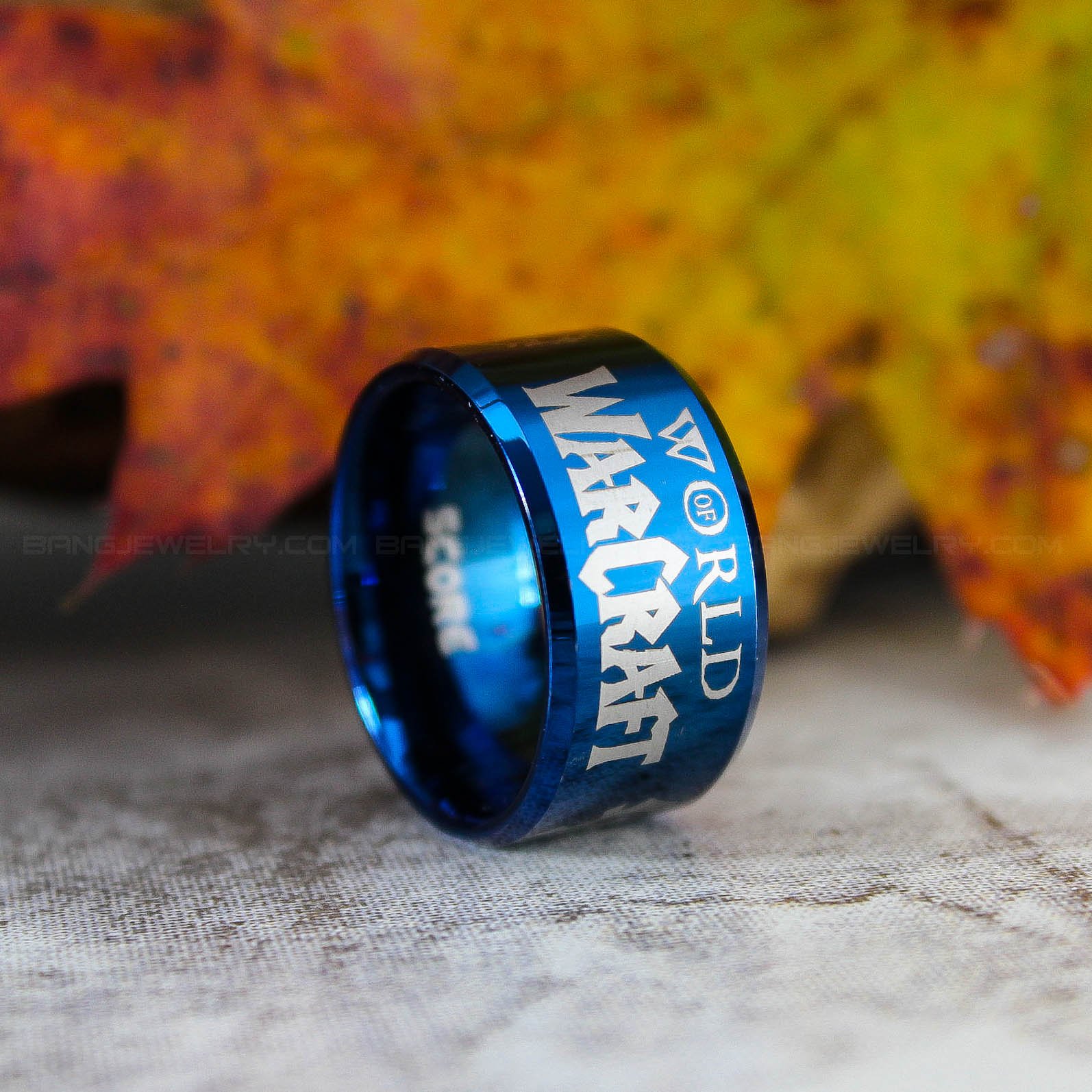 IMG_3047 World of Warcraft Ring, Gamer Ring, World of Warcraft Wedding Band, World of Warcraft Wedding Ring - Image 1