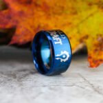 World of Warcraft Ring, Gamer Ring, World of Warcraft Wedding Band, World of Warcraft Wedding Ring - Image 3