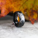 Sun and Moon Ring, Sun and Moon Wedding Band, Sun and Moon Jewelry