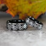 Claddagh Rings, Claddagh Couple Wedding Bands, Irish Rings, Couple Ring Set