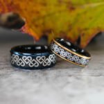 Claddagh Rings, Claddagh Couple Wedding Bands, Irish Rings, Couple Ring Set