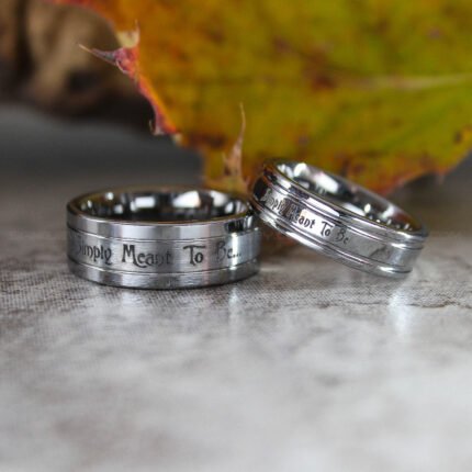Simply Meant To Be Rings, Simply Meant To Be Wedding Bands, Silver Wedding Bands