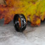 Wolf Ring, Mountain Scape Ring, Bear Ring, Forest Ring, Hunting Jewelry