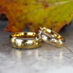 Simply Meant To Be Rings, Simply Meant To Be Wedding Bands, Yellow Gold Wedding Bands
