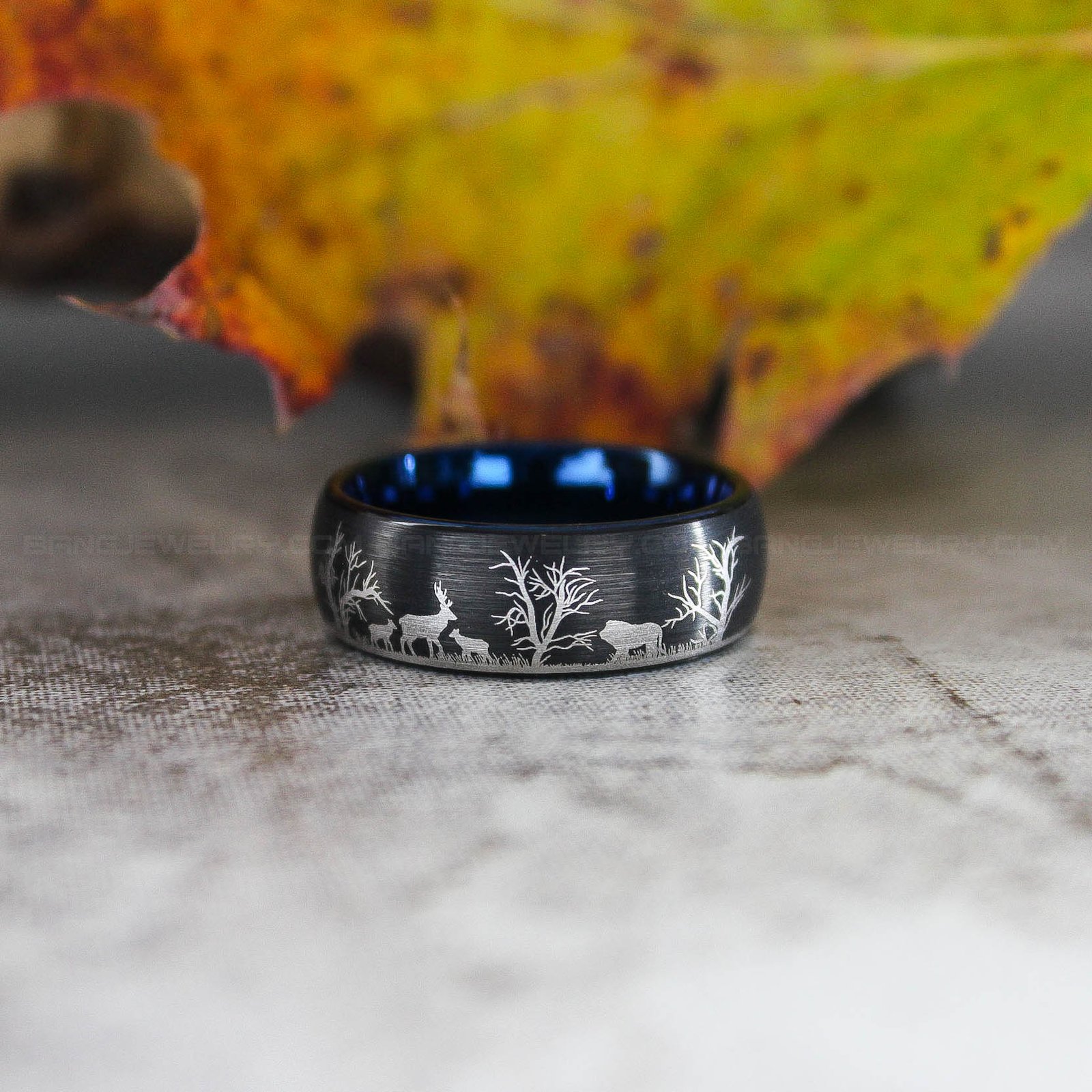 IMG_3167 Savanna Ring, African Safari Ring, African Landscape Ring, Big Five Game Animals, African Savanna Ring, Serengeti Ring, African Jewelry - Image 1