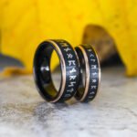 Runes Ring, Til Valhalla Ring, Til Valhalla Wedding Band, Nordic Runes Ring - Image 3