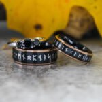 Runes Rings, Til Valhalla Rings, Til Valhalla Wedding Bands, Nordic Runes Rings