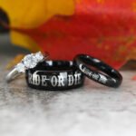 Ride or Die Rings, Ride or Die Wedding Rings, Ride or Die Wedding Bands