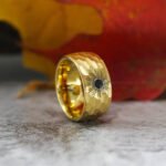 Sun and Moon Ring, Sun and Moon Wedding Band, Sun and Moon Jewelry