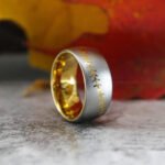 Baseball Ring, Baseball Jewelry, Baseball Stitch Wedding Band