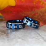 Ride or Die Rings, Ride or Die Wedding Rings, Ride or Die Wedding Bands