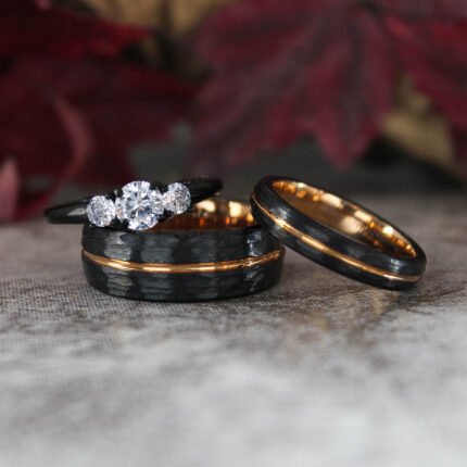 Hammered Wedding Bands, Hammered Rings, Hammered Wedding Rings