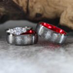 Sun and Moon Rings, Sun and Moon Wedding Bands, Sun and Moon Jewelry, Couple Rings