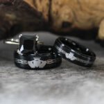 Claddagh Rings, Claddagh Couple Wedding Bands, Irish Rings, Couple Ring Set