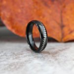 Baseball Ring, Baseball Jewelry, Baseball Stitch Wedding Band, Baseball Wedding Ring