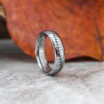 Baseball Ring, Baseball Jewelry, Baseball Stitch Wedding Band, Baseball Wedding Ring